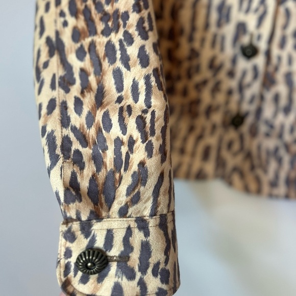 Vintage Painted Pony Leopard Jacket size SP - Picture 4 of 9